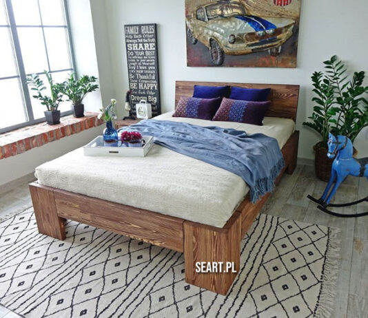 Łóżka drewniane